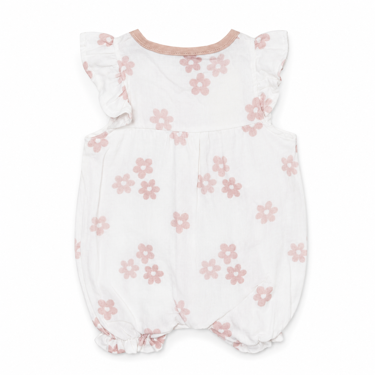Daisy Button Baby Romper