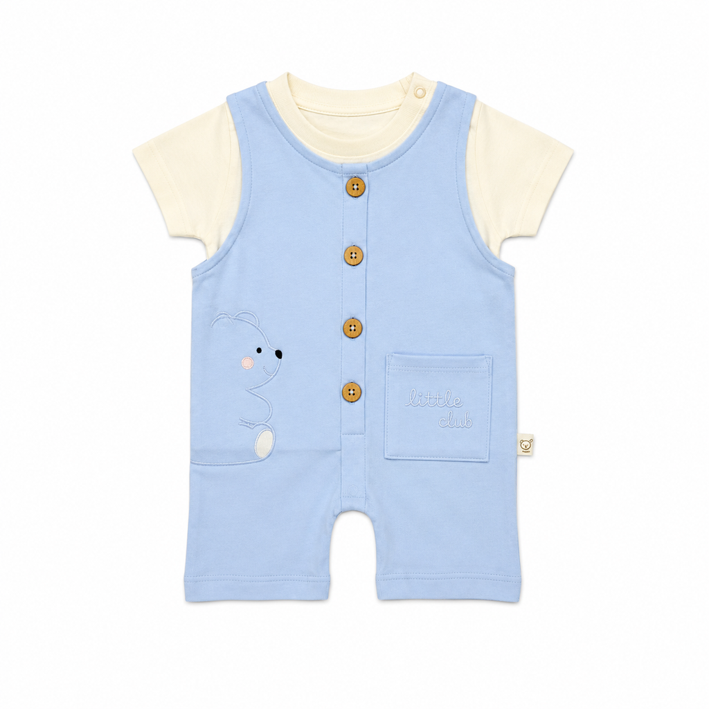 Little Cub Two-Piece Baby Romper Set