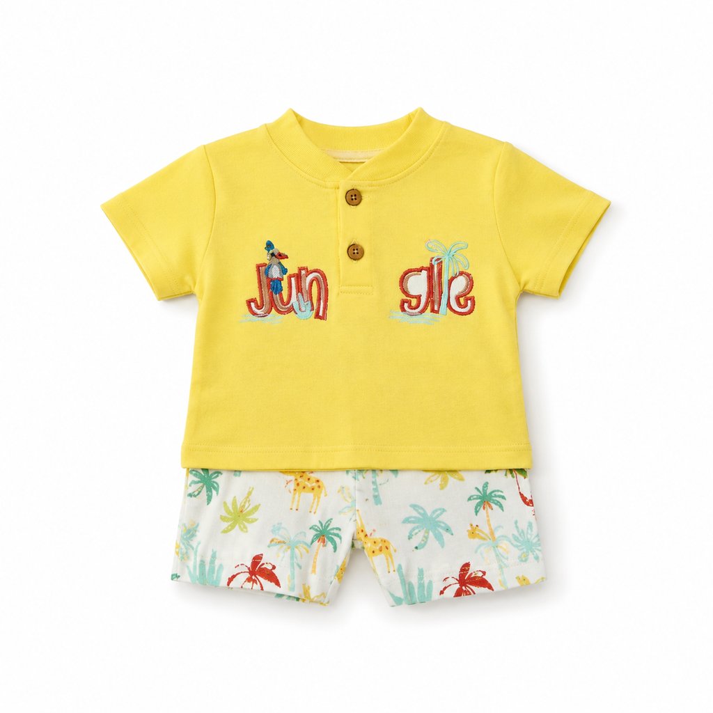 Sunny Side Baby Shorts Set