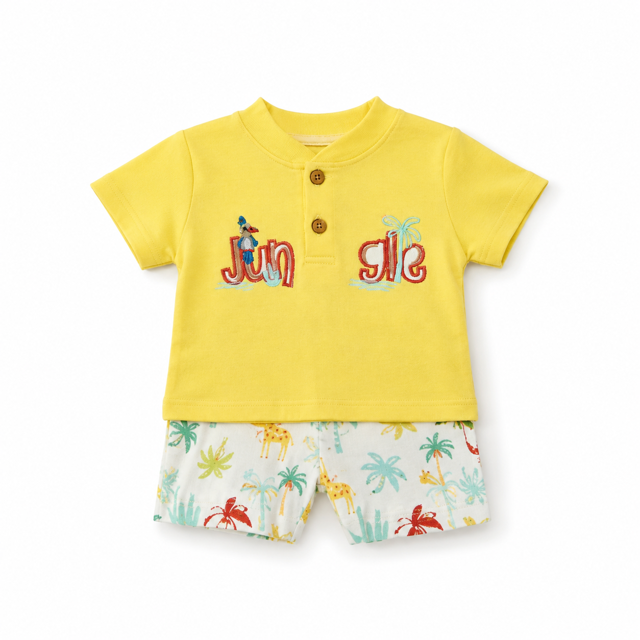Sunny Side Baby Shorts Set