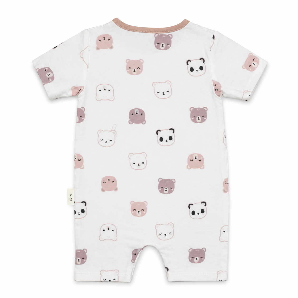 Little Bear Faces Baby Romper