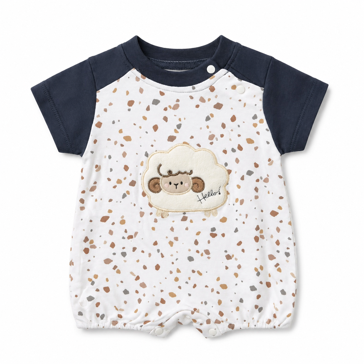 Hello Sheep Baby Romper
