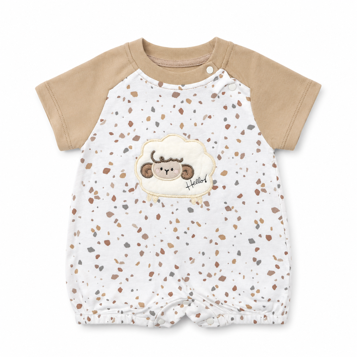 Hello Sheep Baby Romper