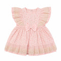 Floral Lace Bow Baby Dress