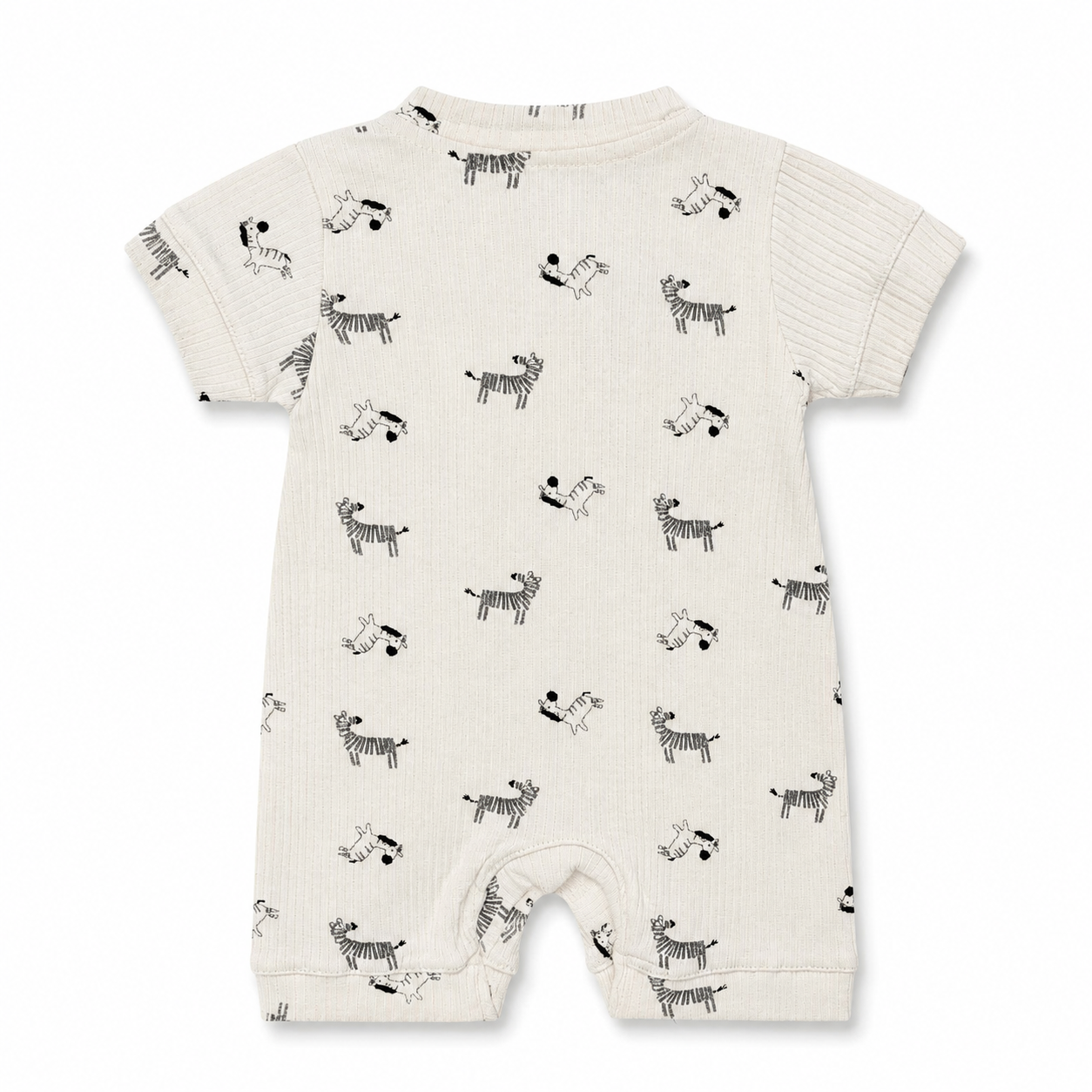 Zebra Friend Baby Romper