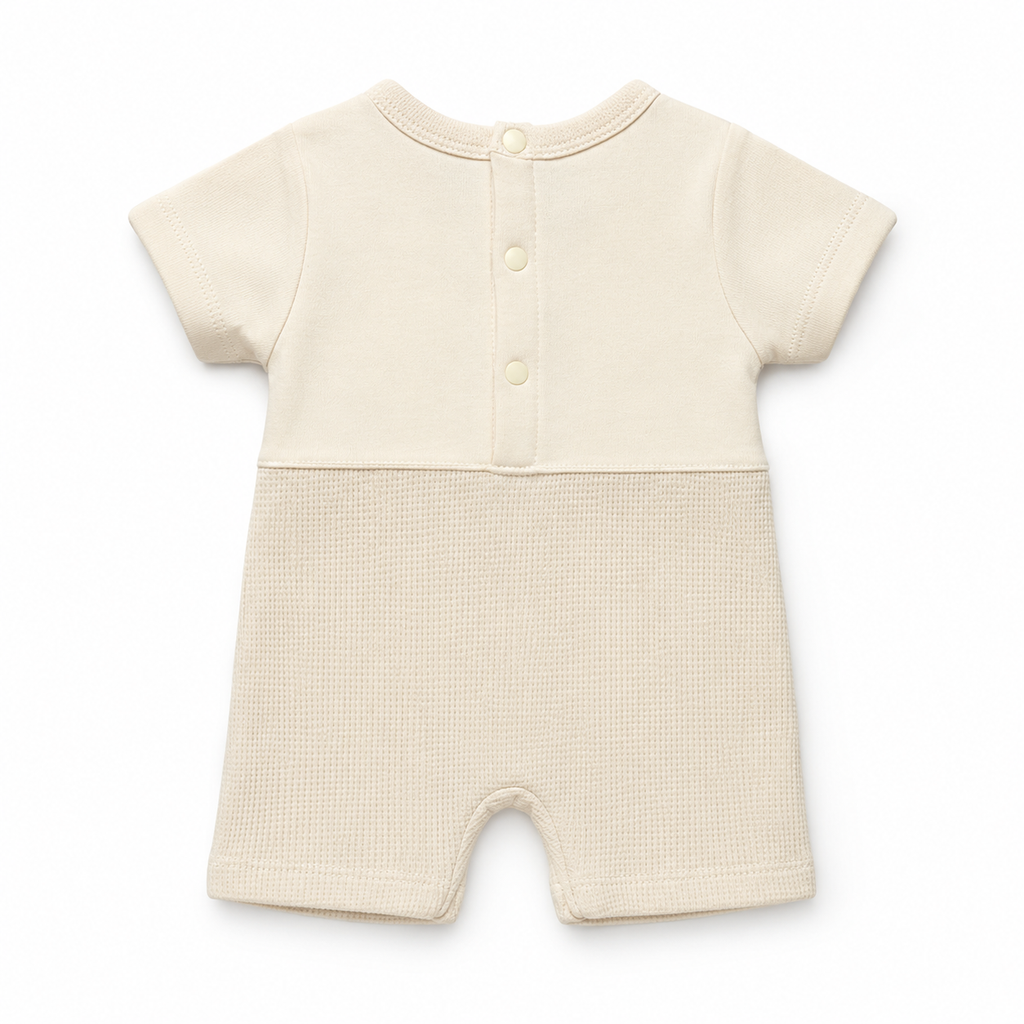 Crown Teddy Baby Romper