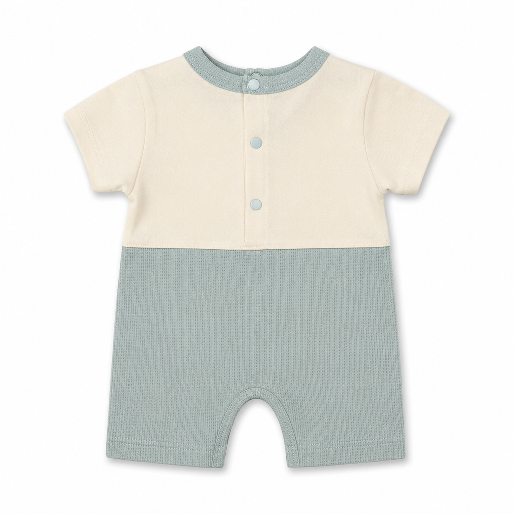 Crown Teddy Baby Romper