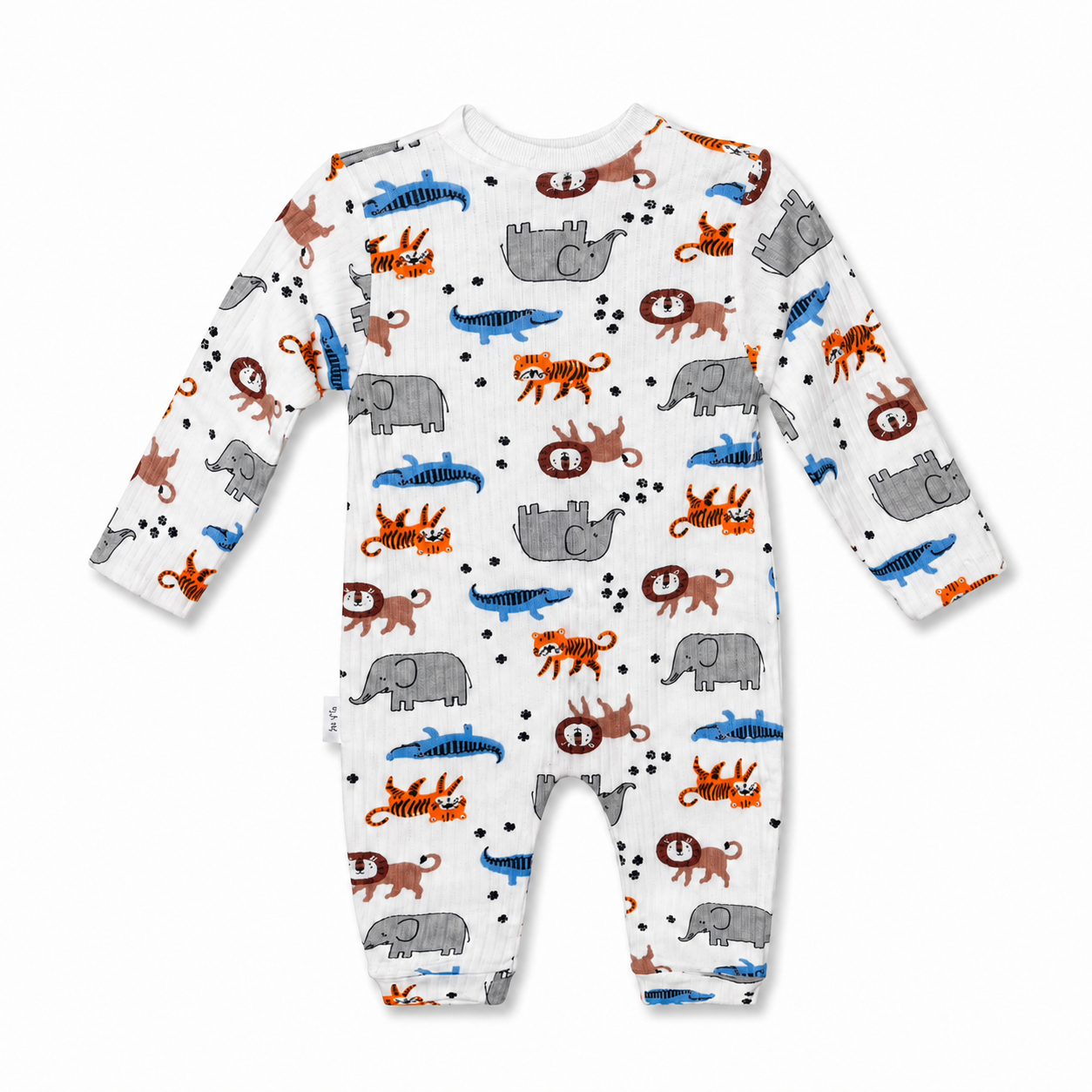 Safari Animals Baby Sleepsuit