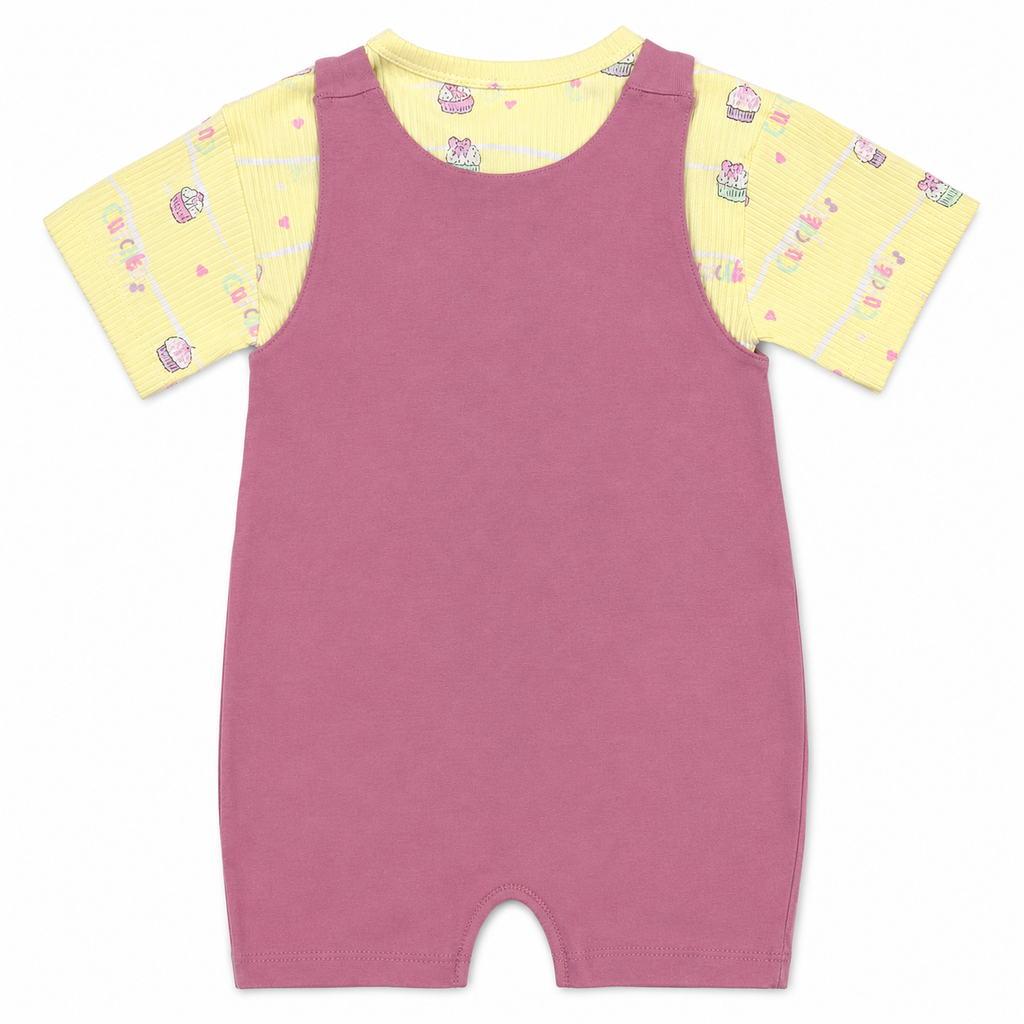 Pocket Teddy Two-Piece Baby Set