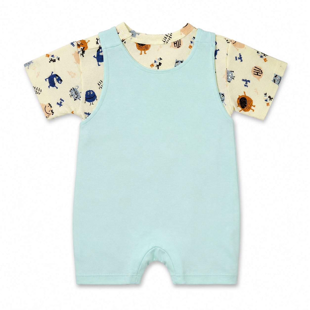 Pocket Teddy Two-Piece Baby Set