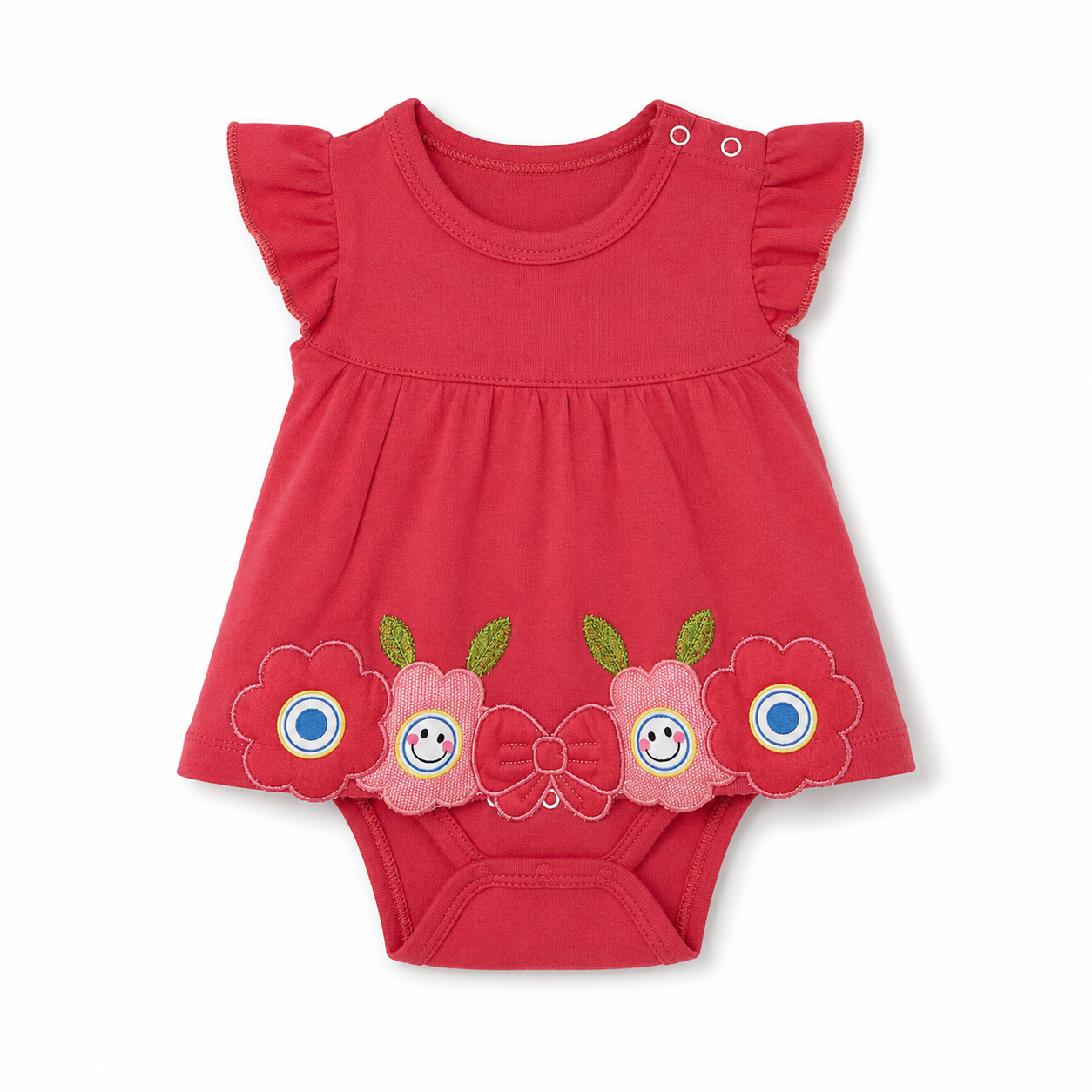 Blossom Smile Baby Bodysuit Dress