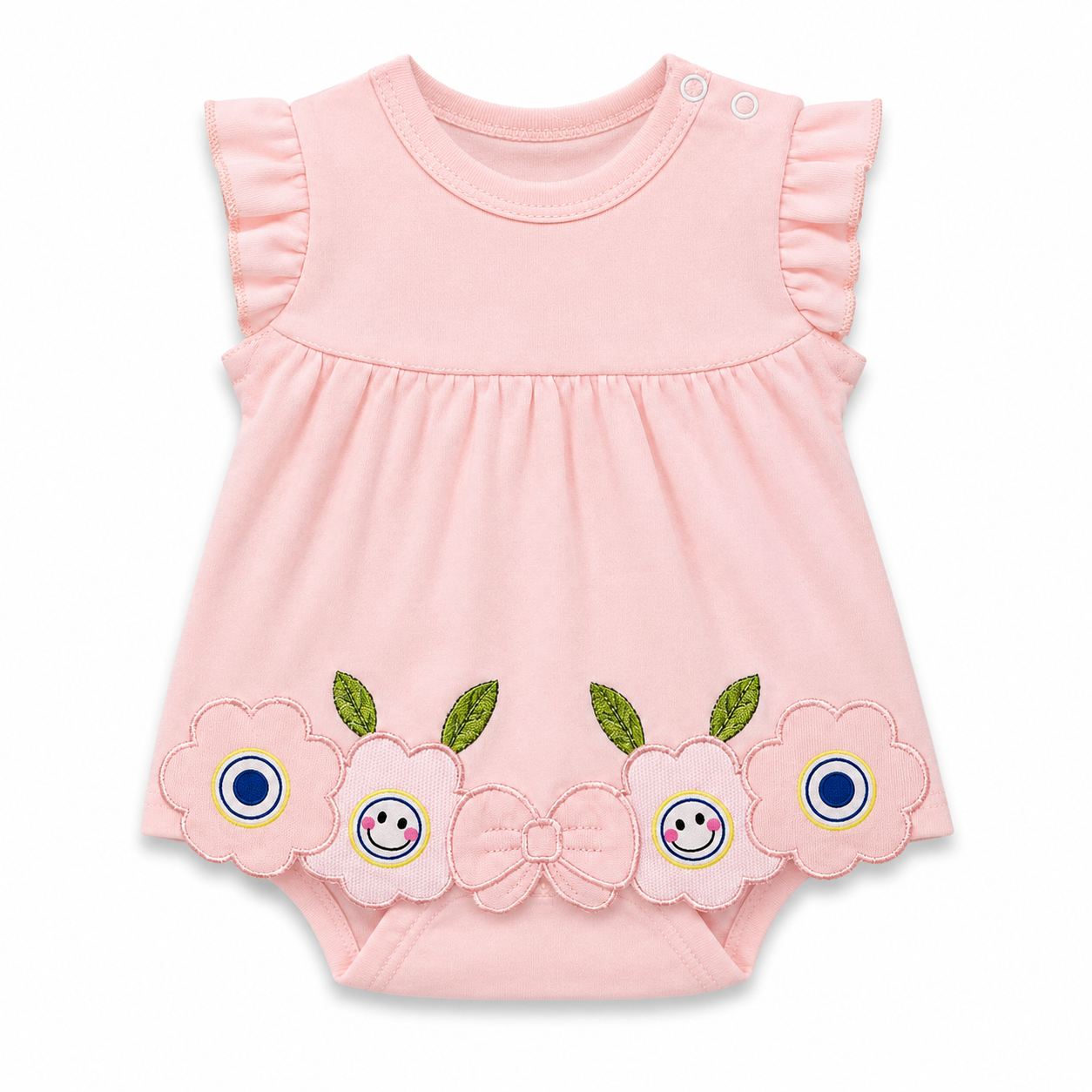 Blossom Smile Baby Bodysuit Dress