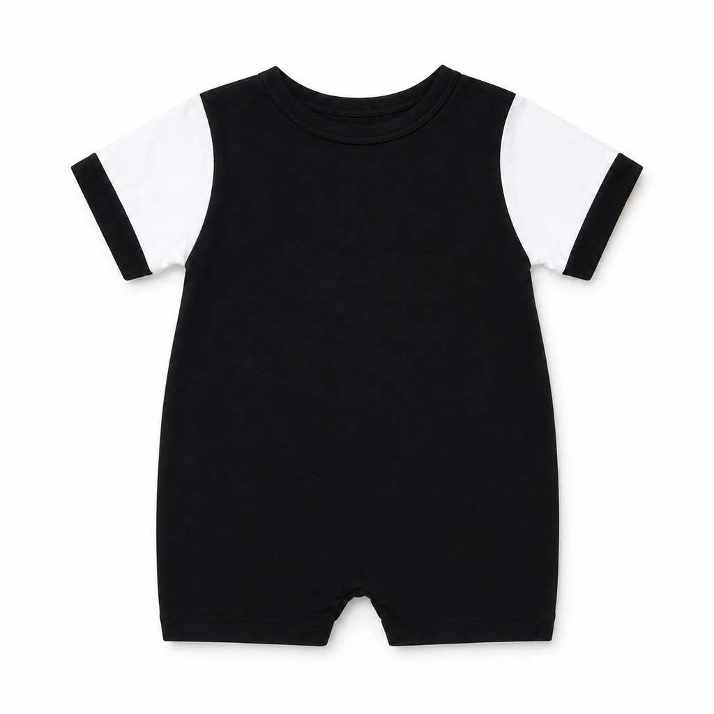 Little Gentleman Bow Romper