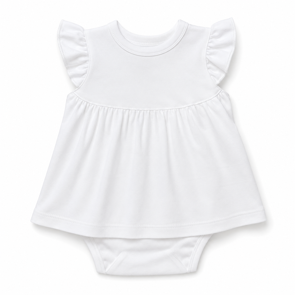 Blossom Smile Baby Bodysuit Dress