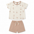 Butterfly Bloom Baby Shorts Set