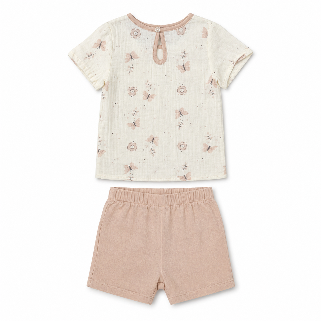 Butterfly Bloom Baby Shorts Set
