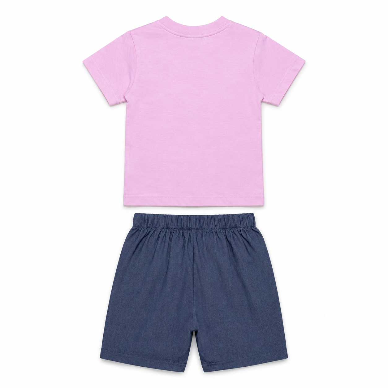 Flower Heart Baby Shorts Set