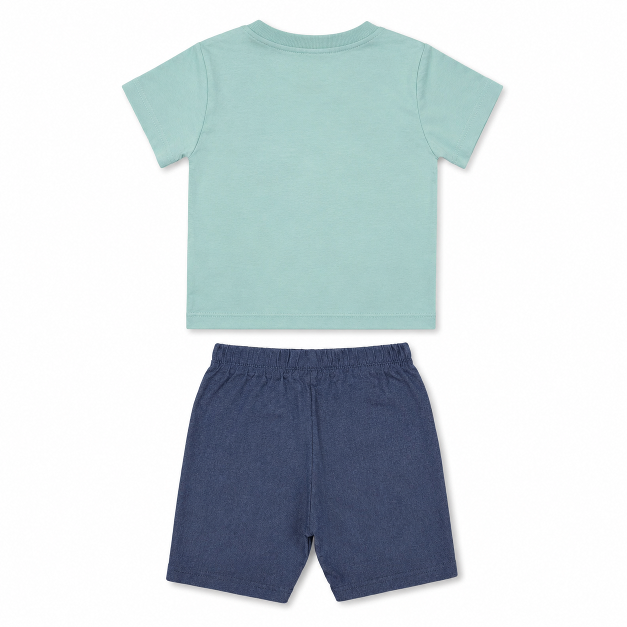 Flower Heart Baby Shorts Set