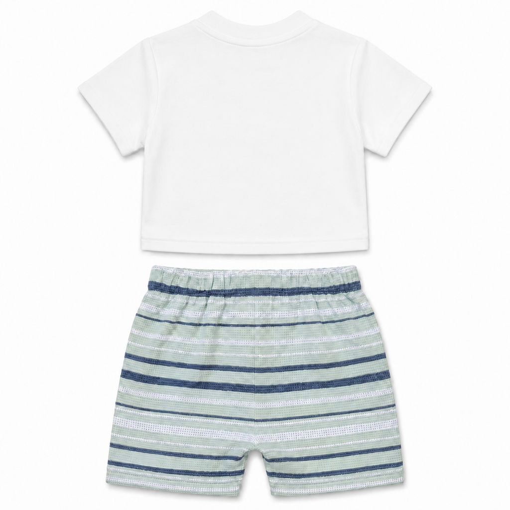 Sea You Baby Shorts Set