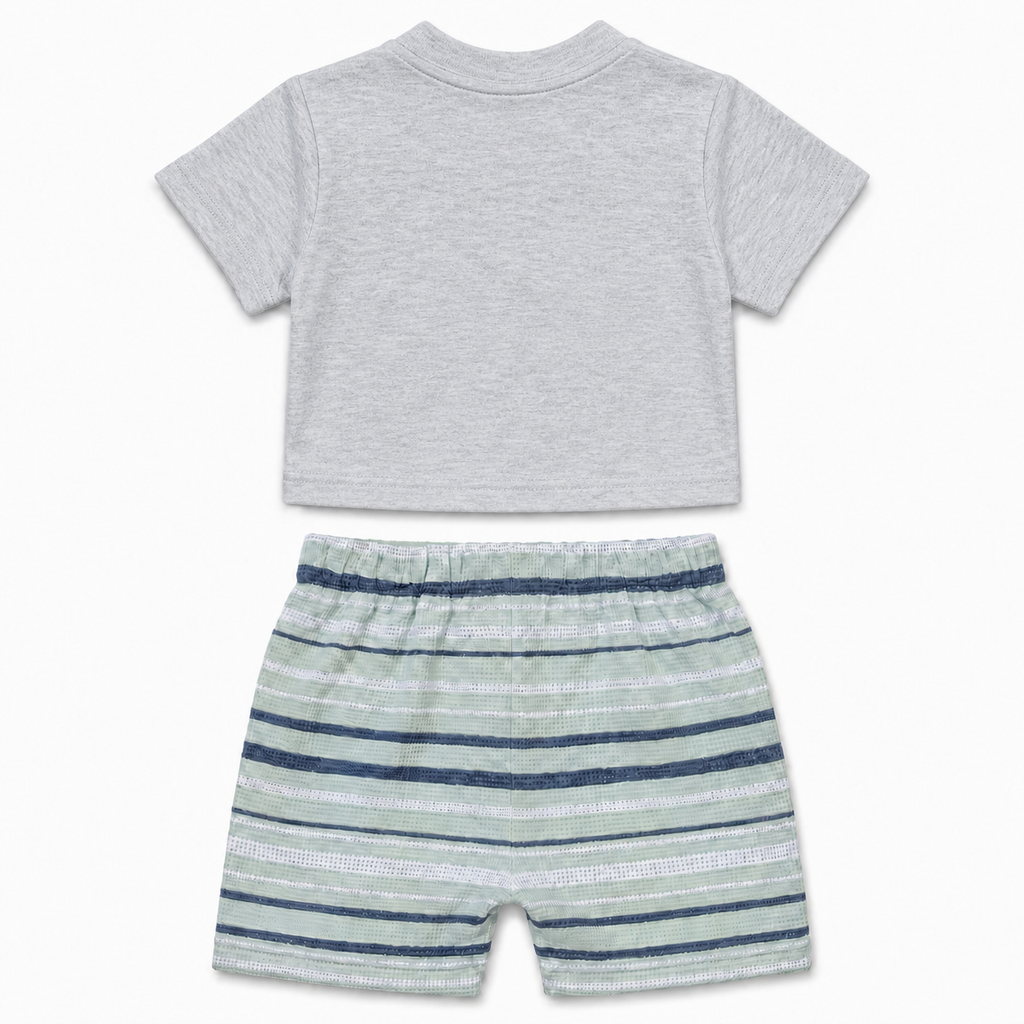Sea You Baby Shorts Set