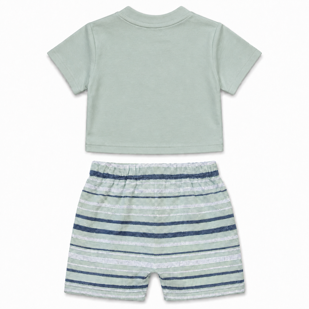 Sea You Baby Shorts Set
