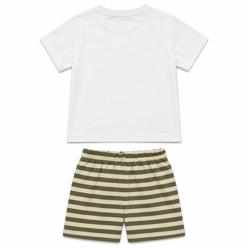 Sail Away Baby Shorts Set