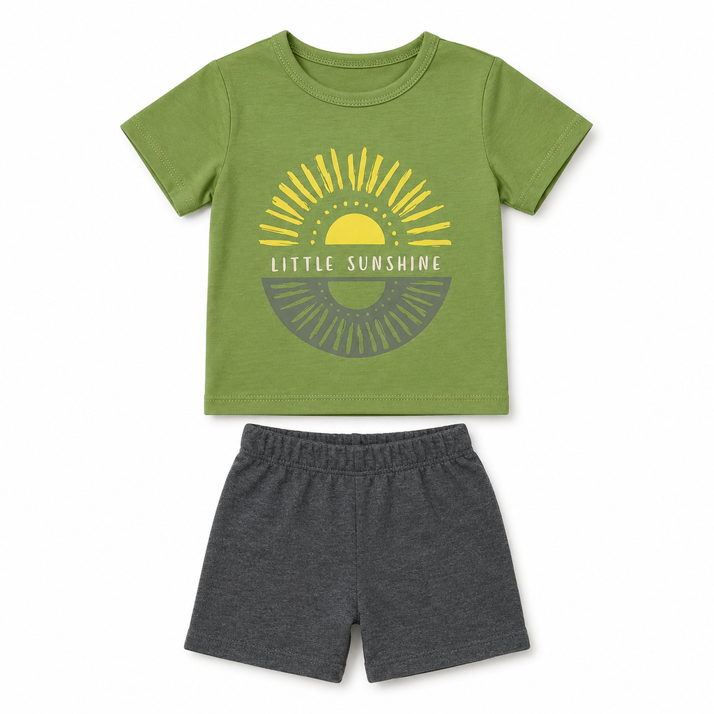Little Sunshine Baby Shorts Set