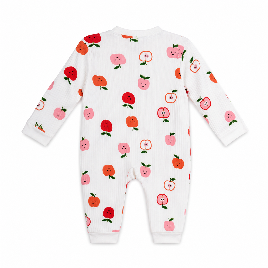 Apple Garden Baby Sleepsuit