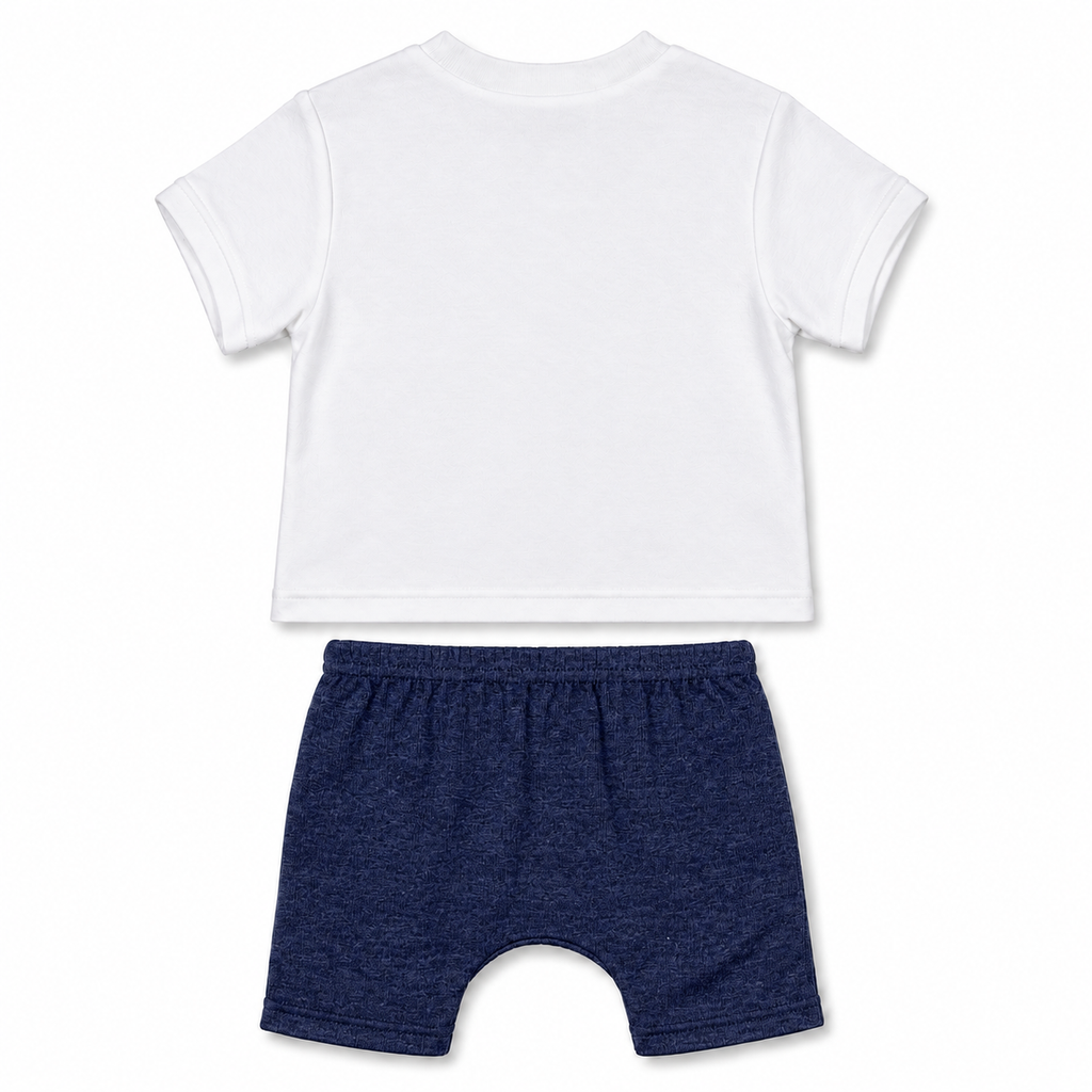 Safari Friends Baby Shorts Set