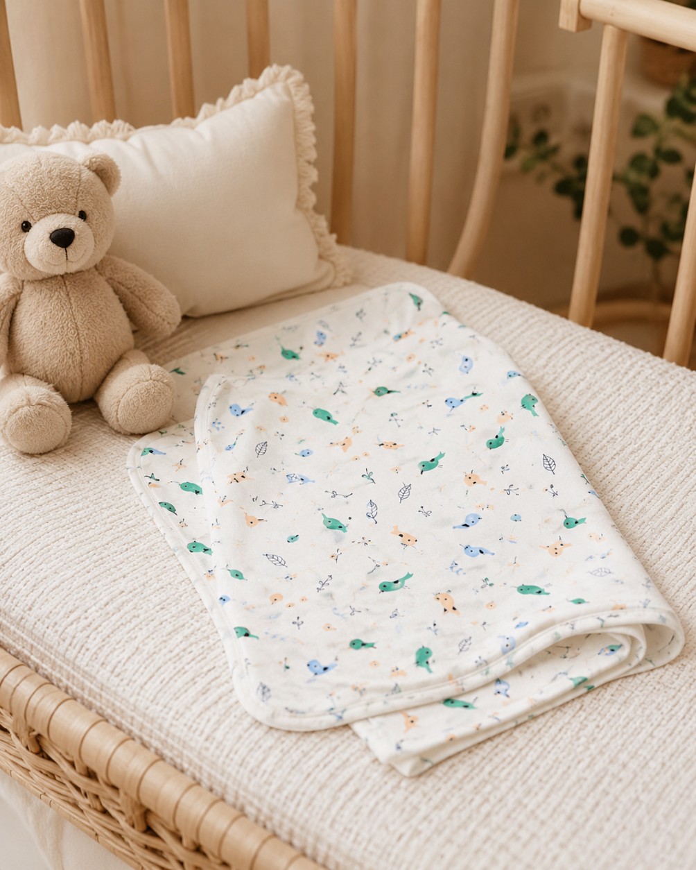 Sweet Bird Baby Swaddle
