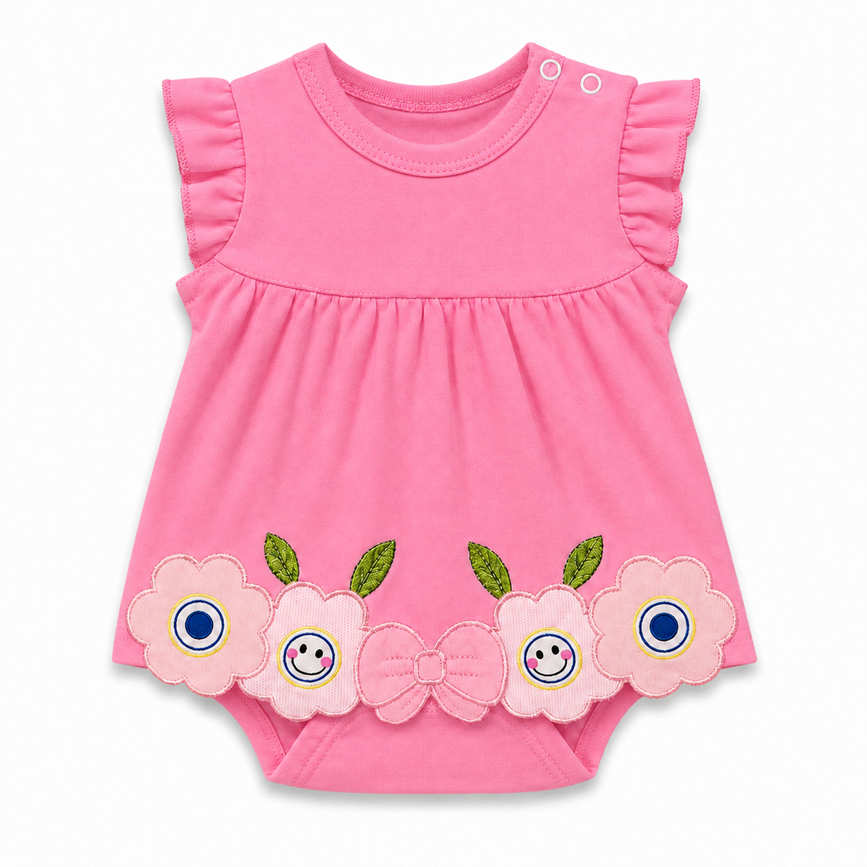Blossom Smile Baby Bodysuit Dress