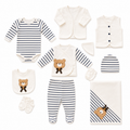 Teddy Stripe 10-Piece Newborn Hospital Set